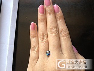 请教未处理蓝宝0.97ct ，帮看看价格_蓝宝石