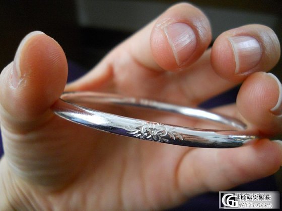银版首秀---老宝成推圈、麻花和光圈_手镯银