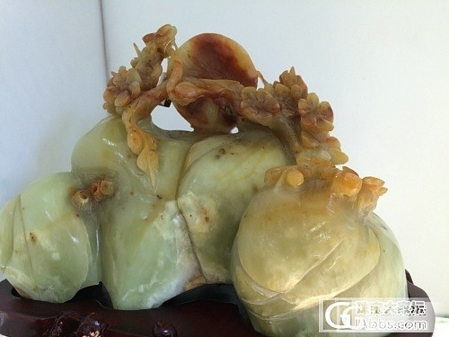 【玉出岫】旭日东升_岫岩玉摆件