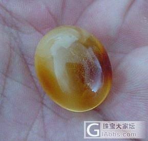 蜜蜡佛头    镶嵌戒指   星月自玩_有机宝石