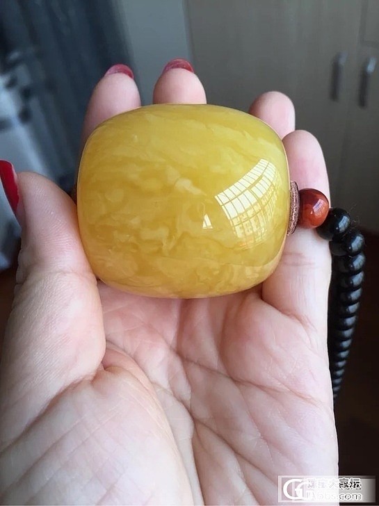 收藏级蜜蜡大桶珠_珠宝蜜蜡