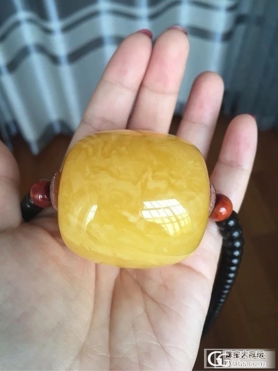 收藏级蜜蜡大桶珠_珠宝蜜蜡