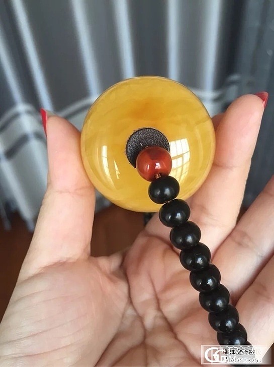 收藏级蜜蜡大桶珠_珠宝蜜蜡