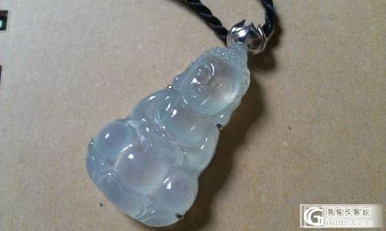 冰种起胶晴水宝宝佛_翡翠