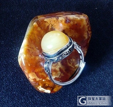 慢出 蜜蜡戒指     几小件蜜蜡吊坠   大仓   大仓_有机宝石