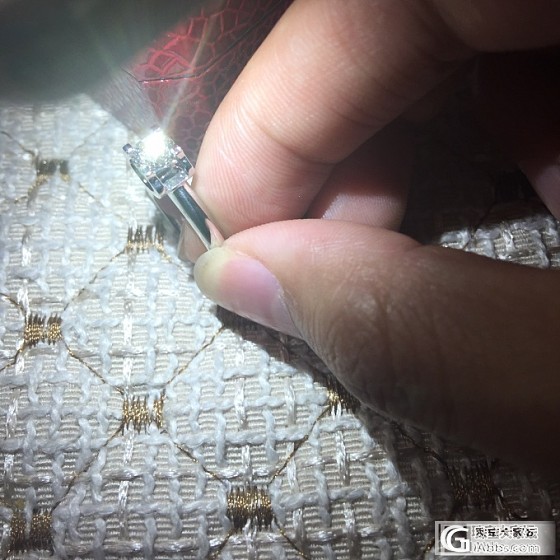 婚戒，自我感觉美美哒_钻石