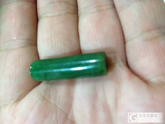一根小綠柱，能做什麼呢？就怕醬油比鳮貴_求款式半成品翡翠