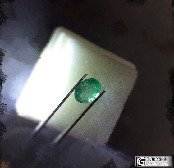 请问这个1ct祖母绿是否有问题，产地不明_祖母绿