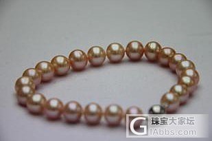 再来两条精致迷人珍珠手链_有机宝石