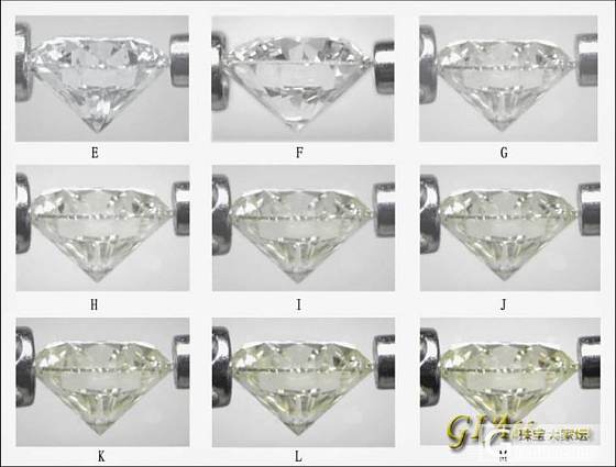 【钻石4C】对钻石颜色分级没具体概念的，可以进来看一下。。_钻石