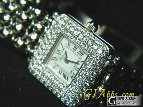 我的18K白金chopard_萧邦