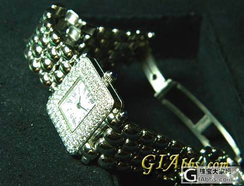 我的18K白金chopard_萧邦