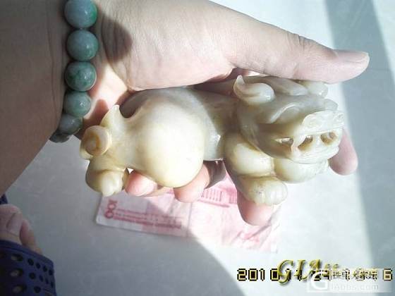 威武把件大貔貅   精美仿古把件玉猪龙 （转手）_玉石