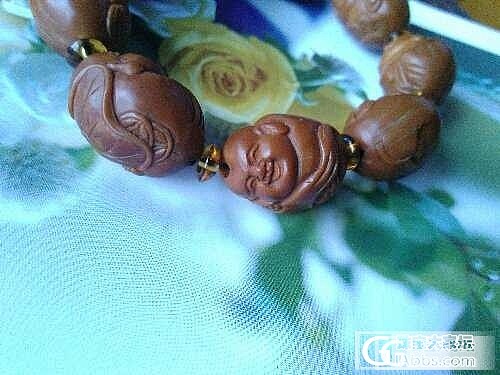 安心mm家团的橄榄核手串还图_橄榄核