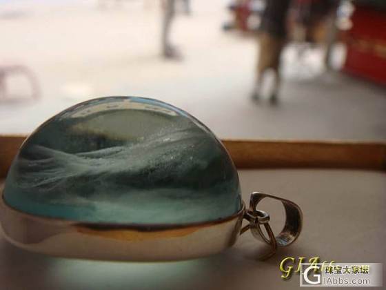 海浪形态120克拉海蓝素面_刻面宝石海蓝宝