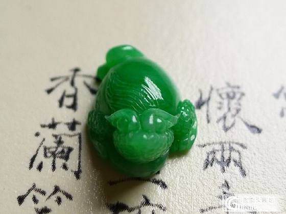 1003上新，阳绿金蟾，冰黄起光叶子，18k双彩转运珠耳坠 等..._珠宝