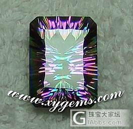 镀色水晶_宝石