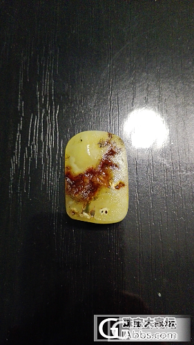 新入了块白花的牌子，大家帮看看。_琥珀
