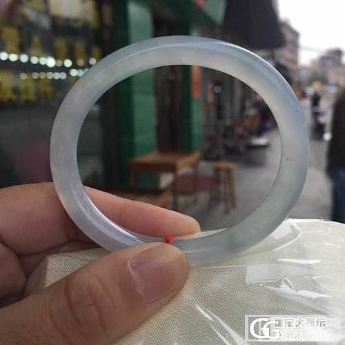 请高手帮忙看看这支镯子a吗 多图_翡翠