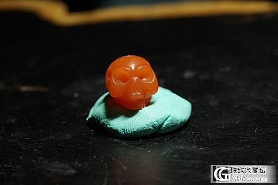 sold欣赏 定制款 q版的绝地小骷髅 南红 完美_博物馆