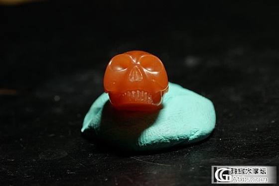 sold欣赏 定制款 q版的绝地小骷髅 南红 完美_博物馆