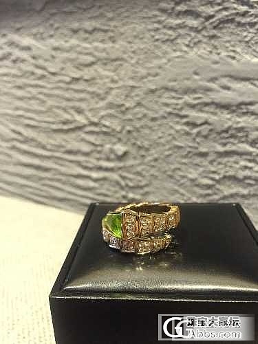 Serpenti Bvlgari绿蛇^o^得瑟帖 哈哈哈_宝格丽戒指彩色宝石碧玺珠宝钻石