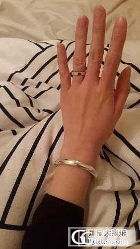一个小镯子_手镯银