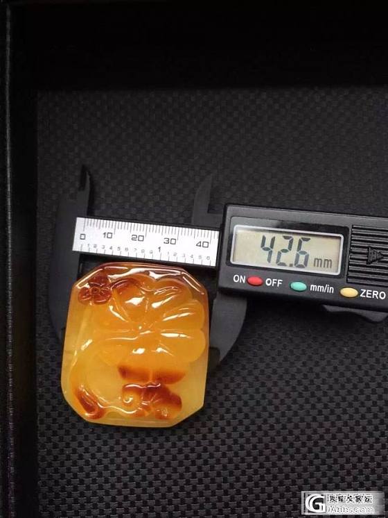 完美方牌红糖色俏色南瓜_有机宝石