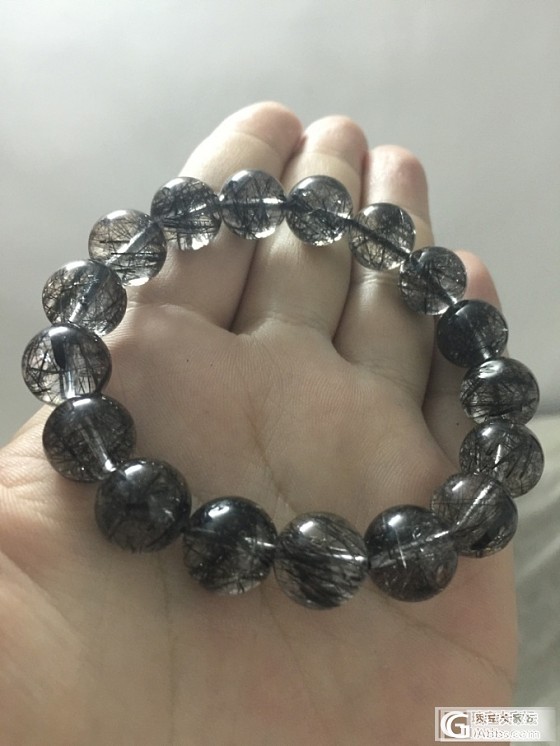 刚入手的黑发求估价_发晶
