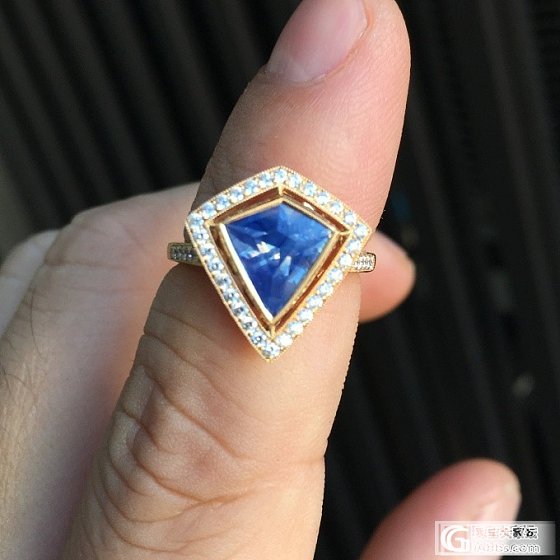 一些平易近人的克什米尔产地的蓝宝石_戒指蓝宝石