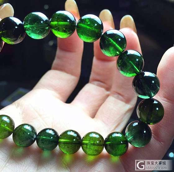 绿碧手串10mm，33克， 大家看多少入手合适_珠串碧玺