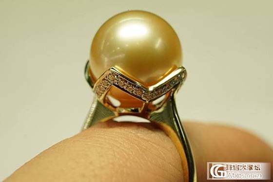 精选级 13.4mm南洋金海珍珠 菲律宾海域产地 精品_博物馆
