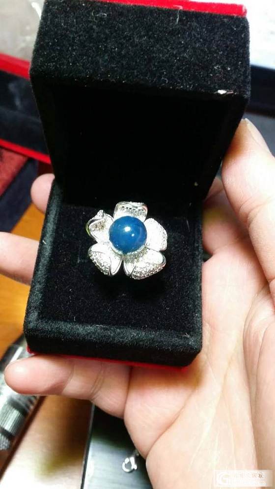 多米蓝珠子戒指和最后一点缅甸金珀籽_原石戒指手链金珀蓝珀蜜蜡