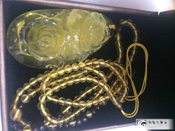 给莫明师傅的琥珀还图来啦_琥珀