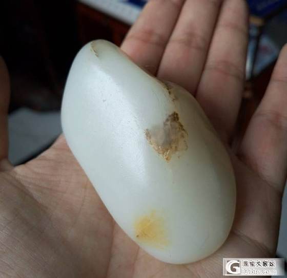 籽料原石把件，欢迎拍砖_原石和田玉