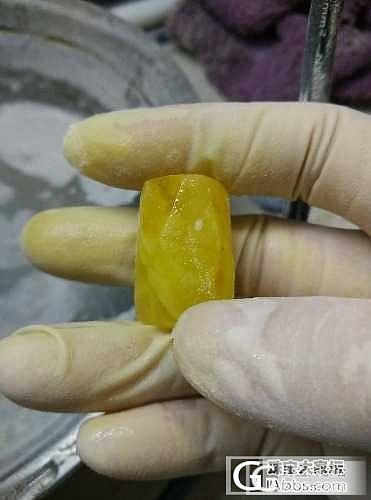 一个桶珠的自白——制作过程_打磨蜜蜡