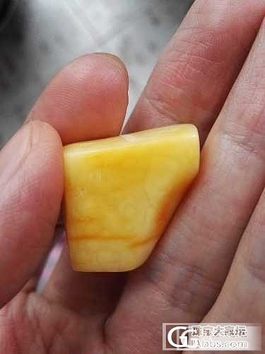 水煮蜜蜡？非水煮？现在连流淌纹都有_蜜蜡原石