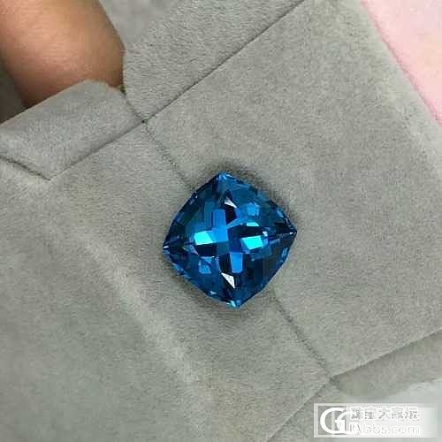 托帕，做项链坠子还是戒指？_托帕石刻面宝石