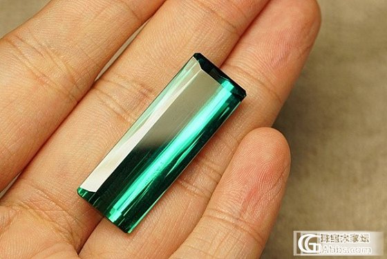 27.95克拉 顶级蓝碧玺 横竖设计最佳 收藏级_博物馆
