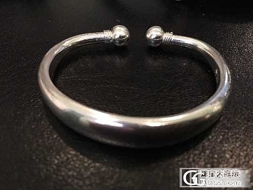 马蹄镯怎么样？_手镯银