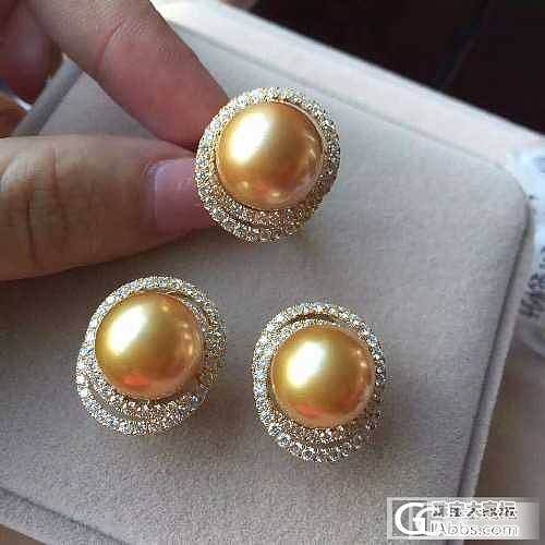 南洋金珠套装_珍珠
