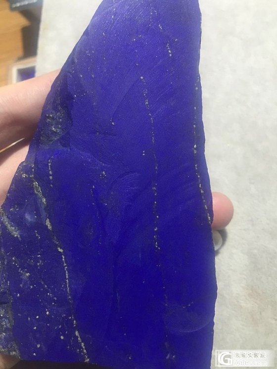 有两道金，有没有会设计的点意见啊，雕个什么好_原石青金石