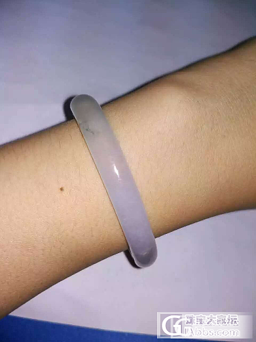 新入的冰紫贵妃_手镯首饰翡翠