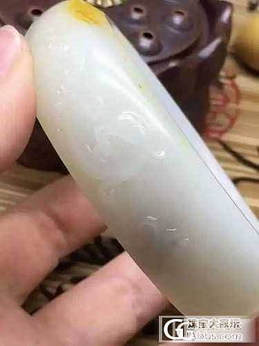 镯子镯心雕件的一套和田玉籽料美货_和田玉