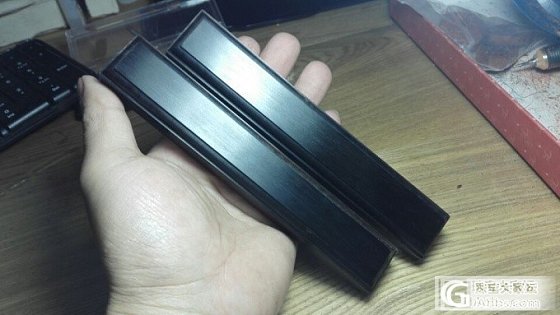 试做紫光檀小镇纸，还自已改制的倒角机_镇纸木