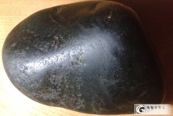 大家看看我这块碧玉籽料_原石碧玉