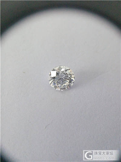 【卡缘珠宝】特价优惠！克拉钻石重1.011ct  H色 VVS   现只售350..._刻面宝石钻石