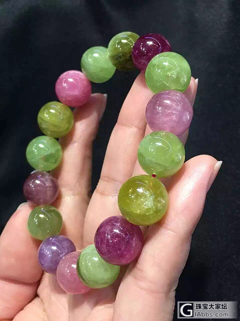 好美的糖果_珠串碧玺