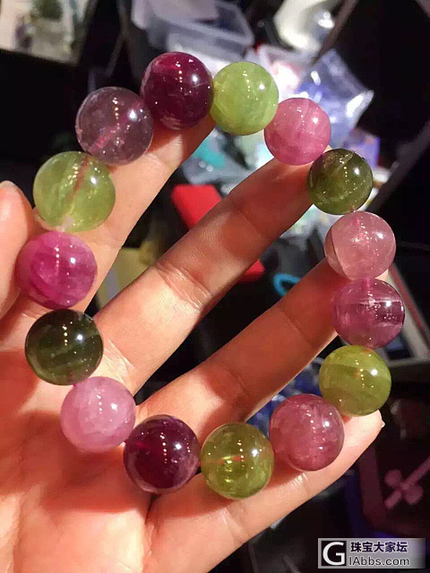 好美的糖果_珠串碧玺