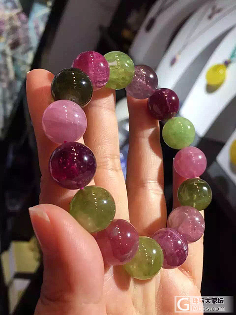 好美的糖果_珠串碧玺